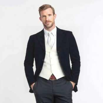 RALPH LAUREN PEAK LAPEL WESTERN TUXEDO Style No. 143